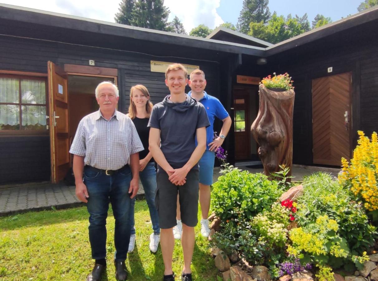 Sporthütten Nassau Ihr zentrales Domizil an der Blockline Rechenberg-Bienenmühle Exterior foto